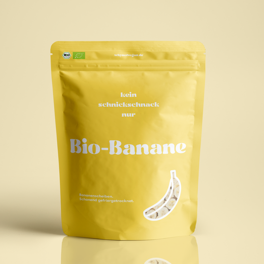 Bio-Bananescheiben gefriergetrocknet - 280g